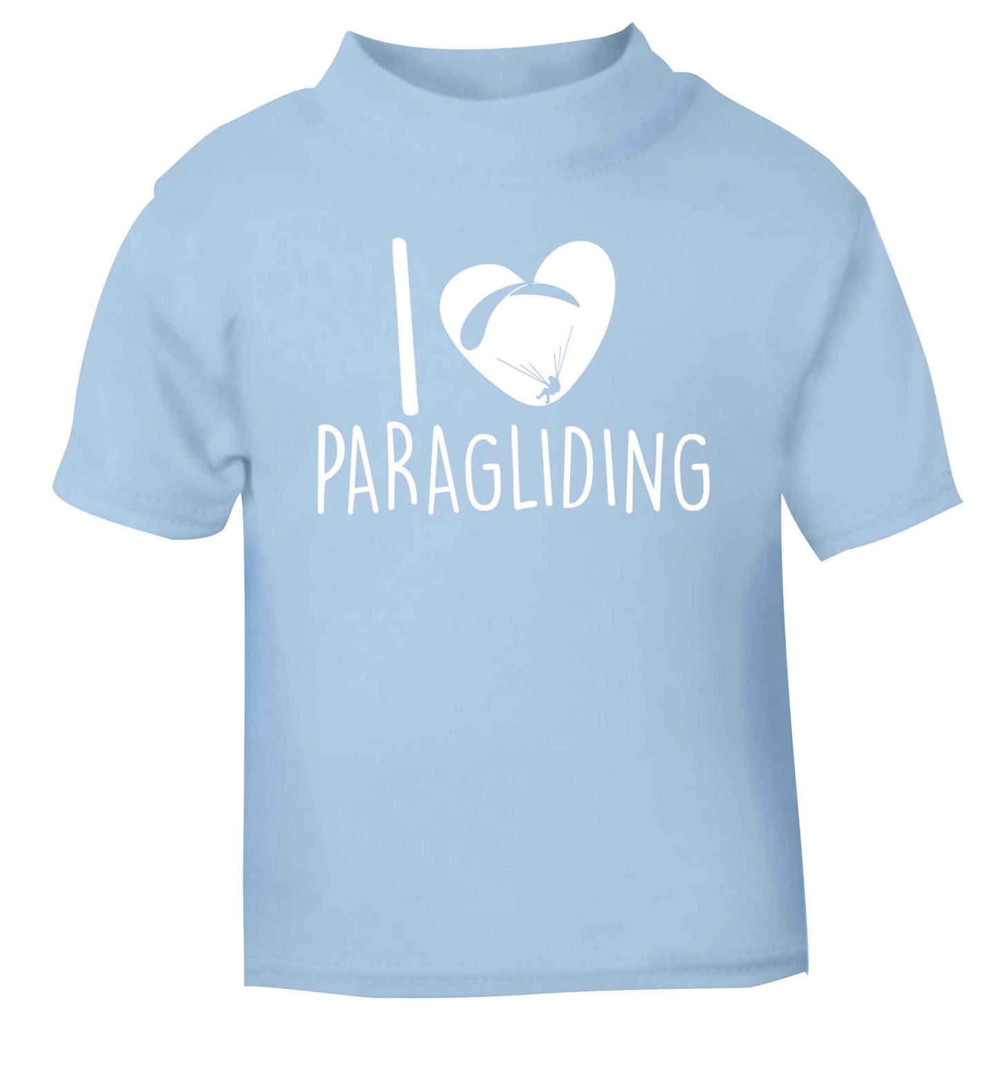 I love paragliding light blue Baby Toddler Tshirt 2 Years