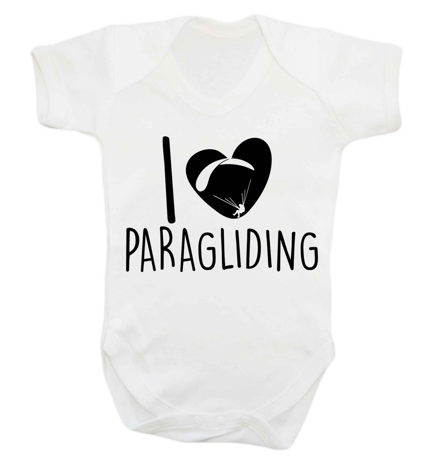 I love paragliding Baby Vest white 18-24 months