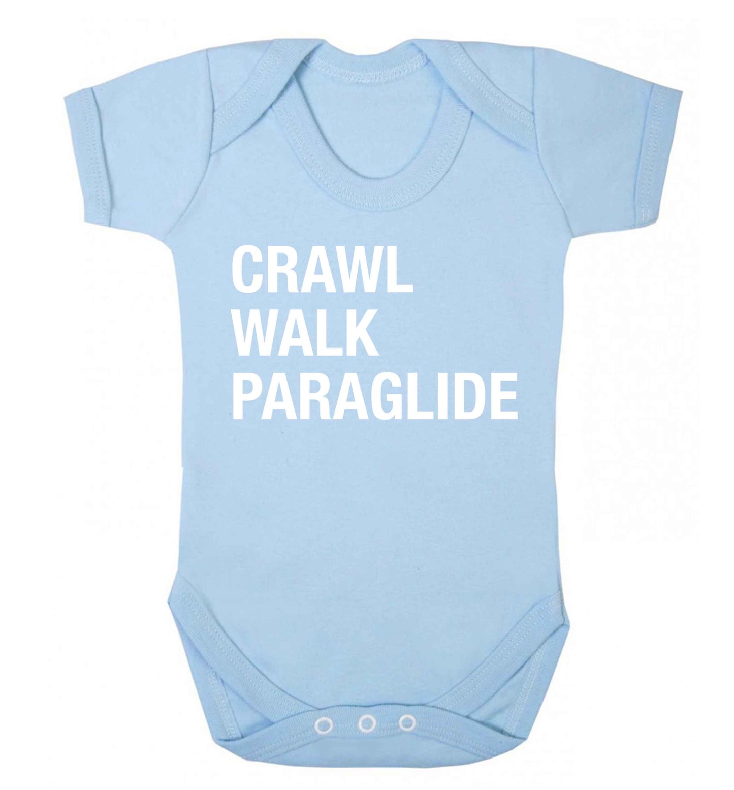 Crawl walk paraglide Baby Vest pale blue 18-24 months