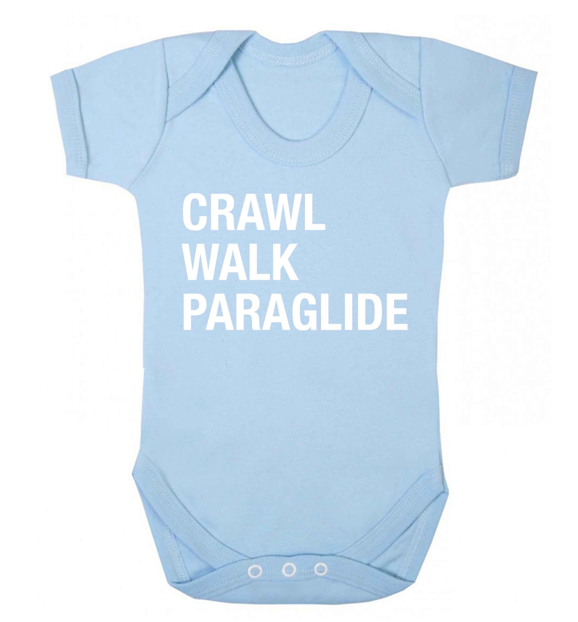 Crawl walk paraglide Baby Vest pale blue 18-24 months