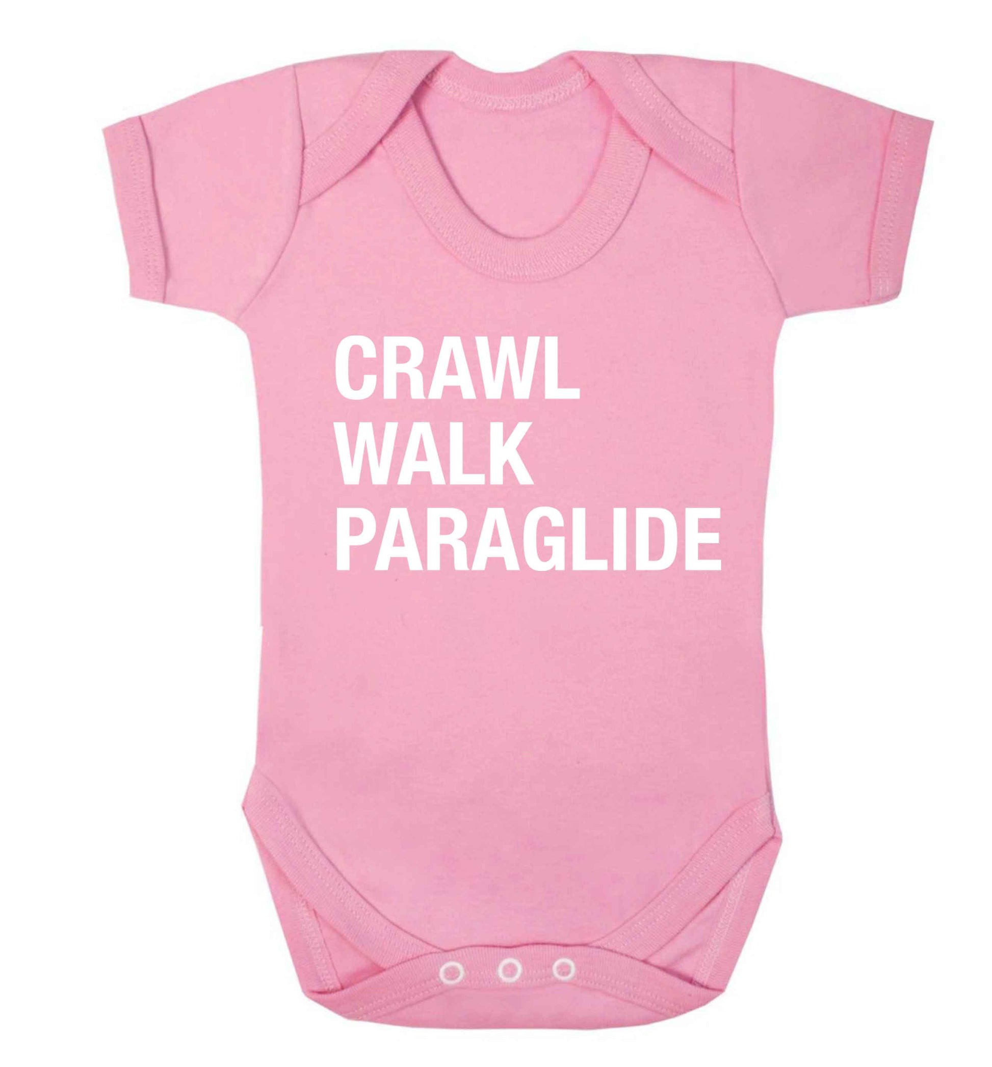 Crawl walk paraglide Baby Vest pale pink 18-24 months