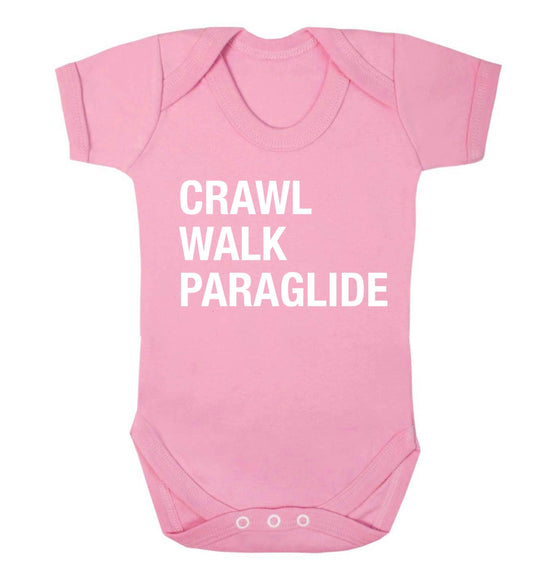 Crawl walk paraglide Baby Vest pale pink 18-24 months