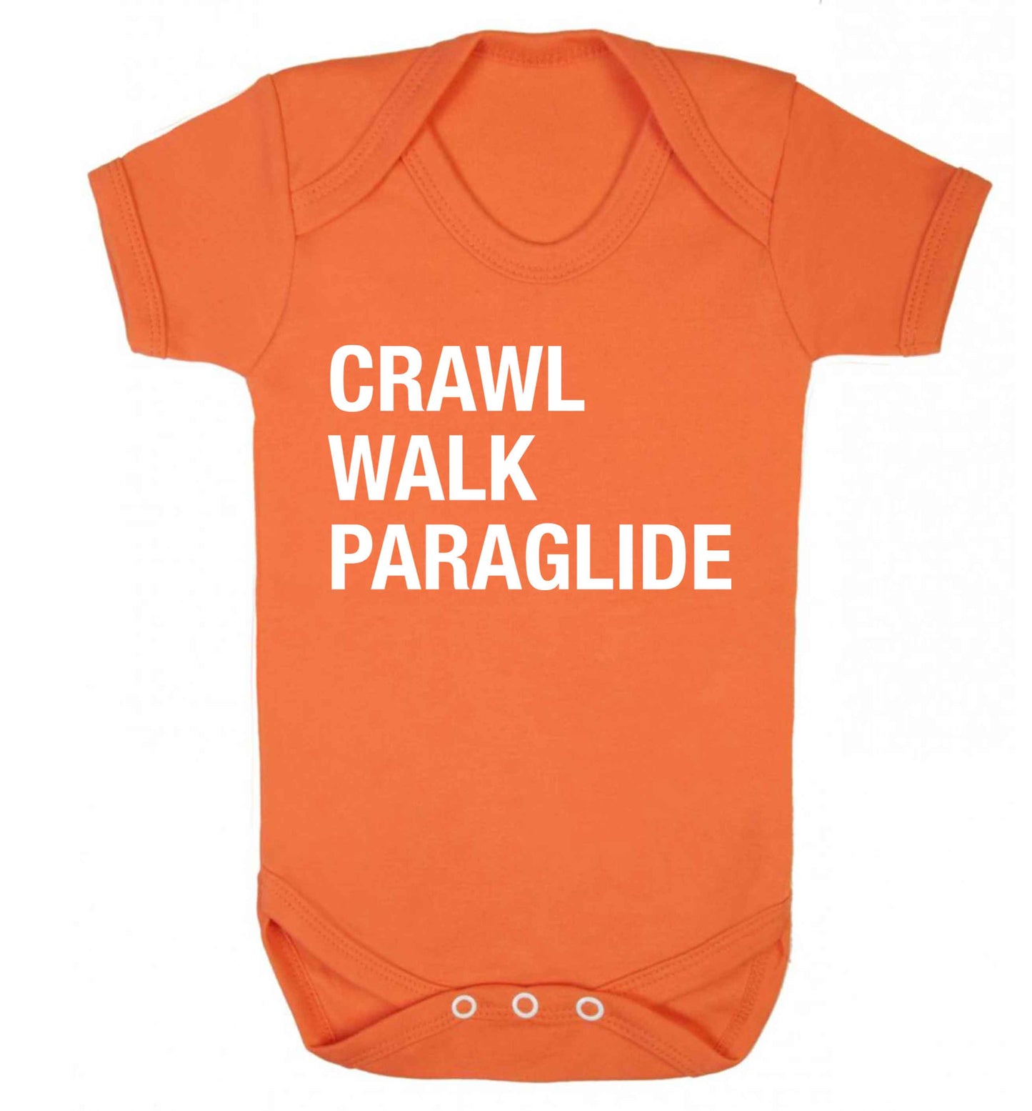 Crawl walk paraglide Baby Vest orange 18-24 months