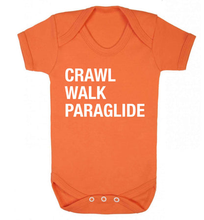 Crawl walk paraglide Baby Vest orange 18-24 months