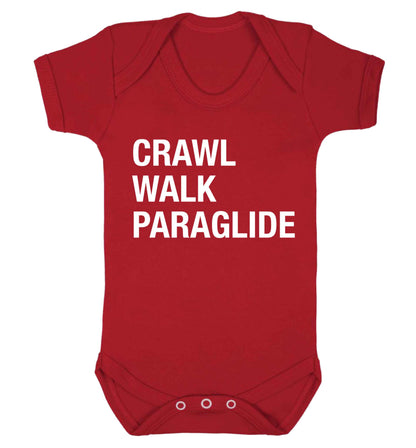 Crawl walk paraglide Baby Vest red 18-24 months