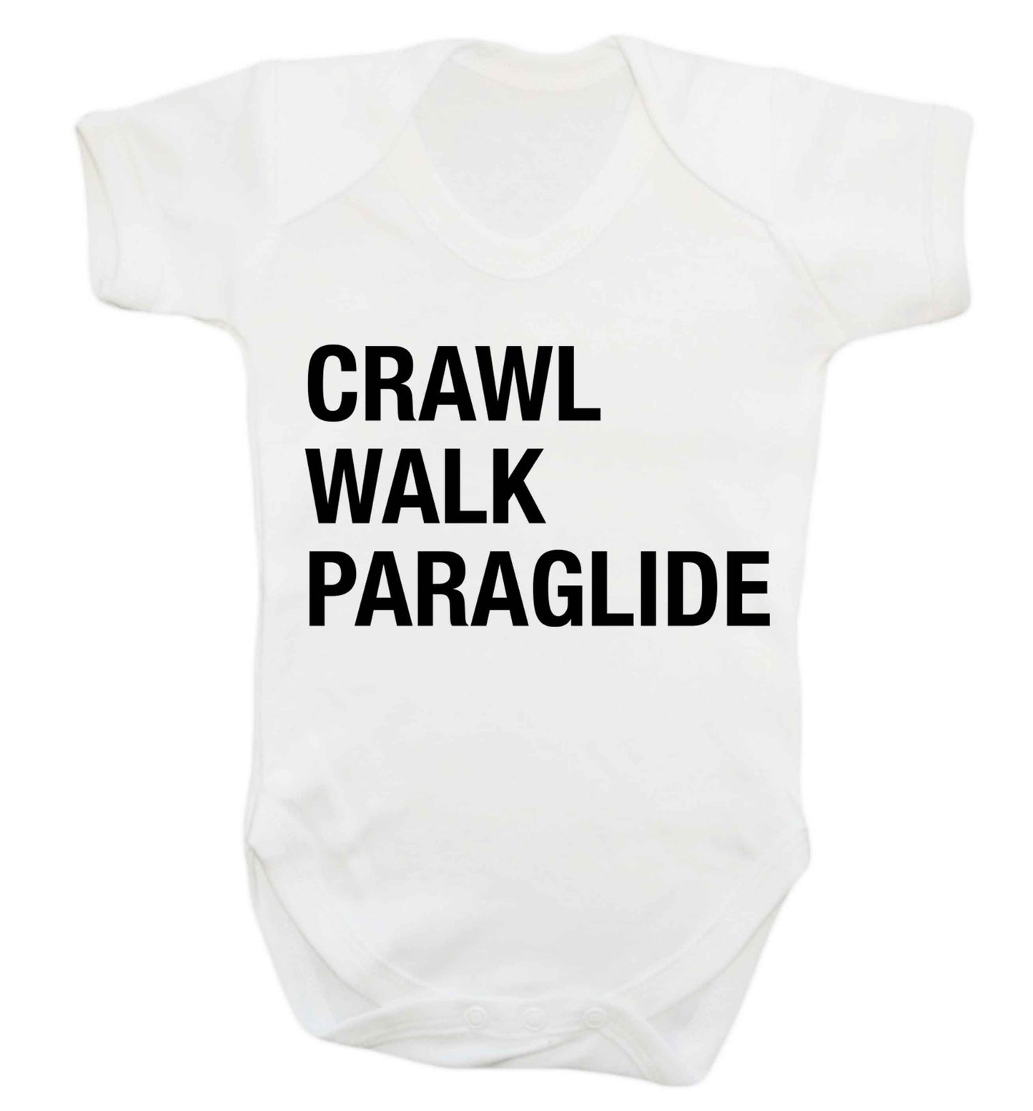Crawl walk paraglide Baby Vest white 18-24 months