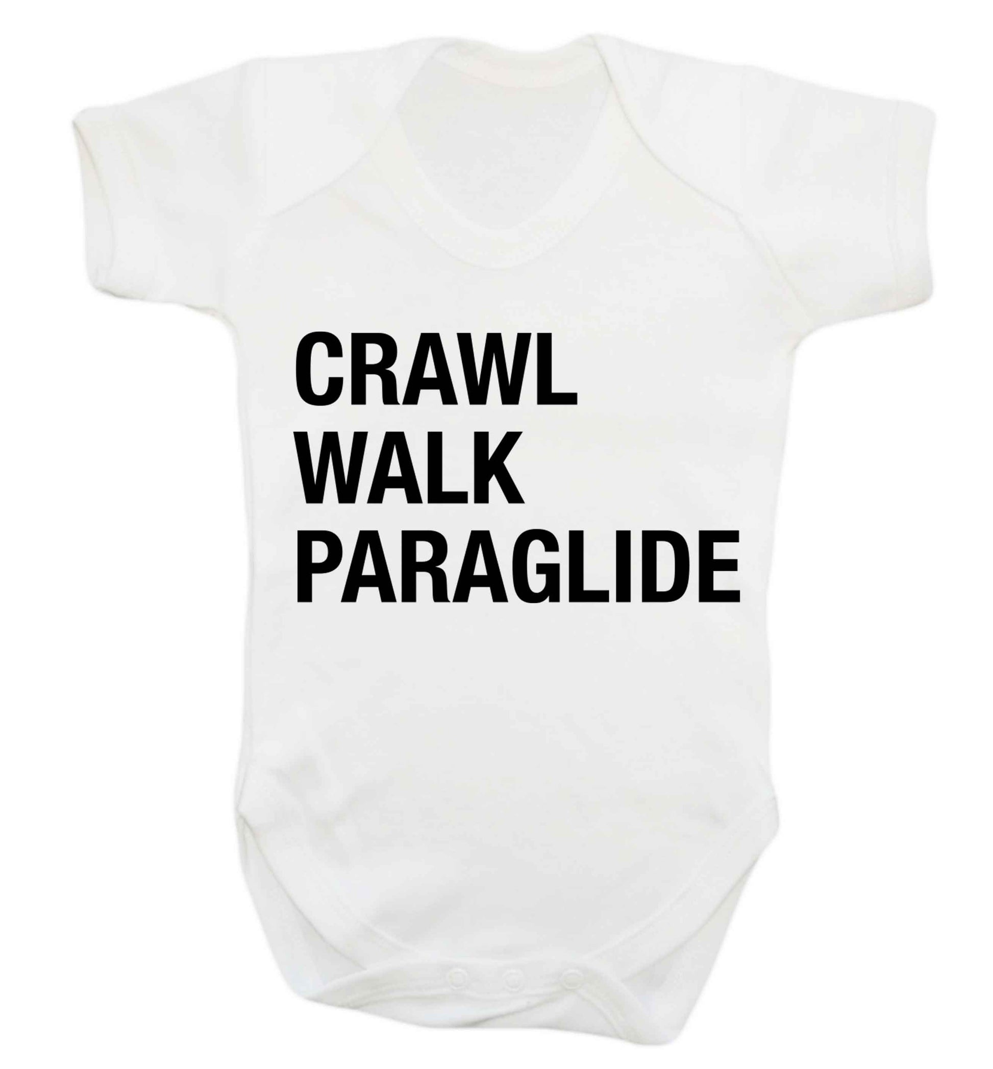 Crawl walk paraglide Baby Vest white 18-24 months
