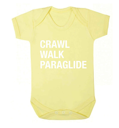 Crawl walk paraglide Baby Vest pale yellow 18-24 months