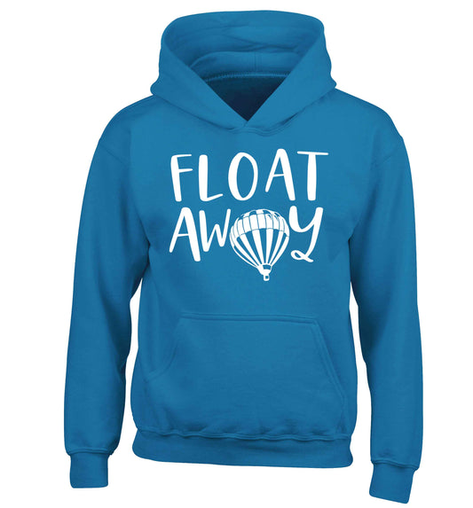 Float away children's blue hoodie 12-13 Years