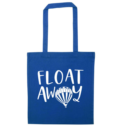 Float away blue tote bag