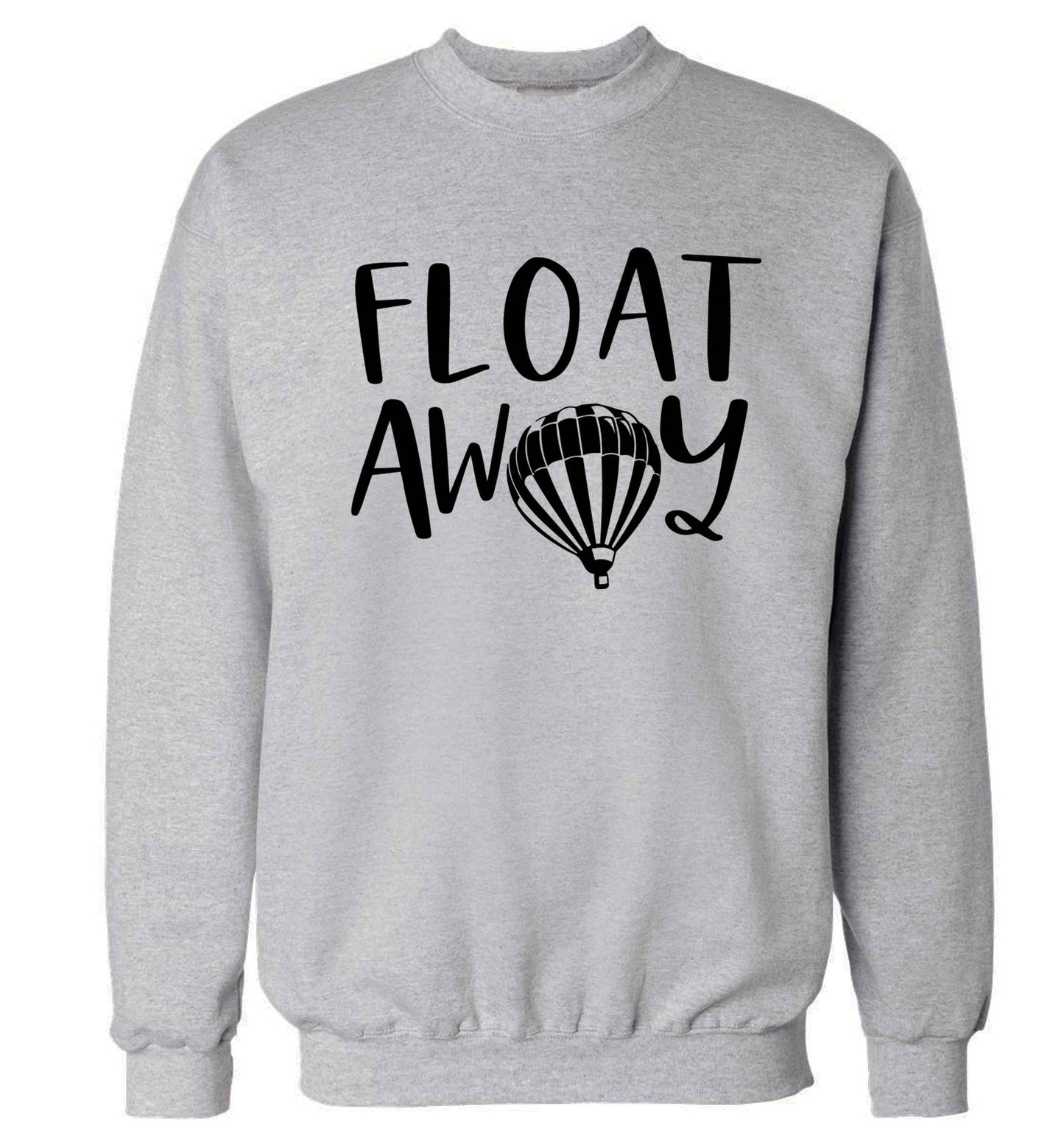 Float away Adult's unisex grey Sweater 2XL