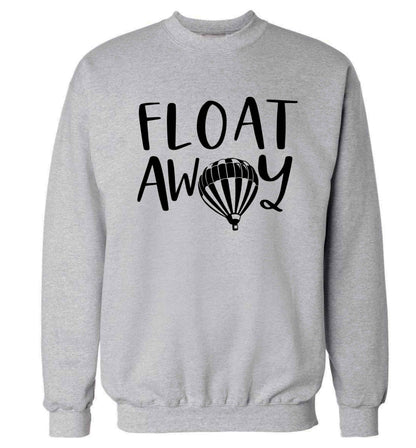 Float away Adult's unisex grey Sweater 2XL