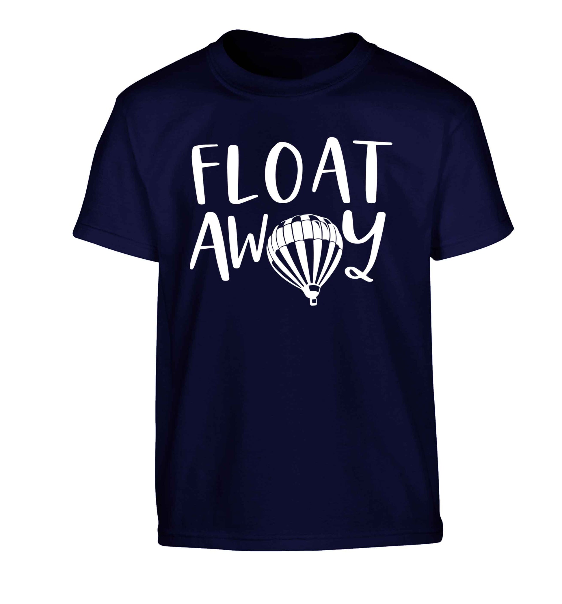 Float away Children's navy Tshirt 12-13 Years
