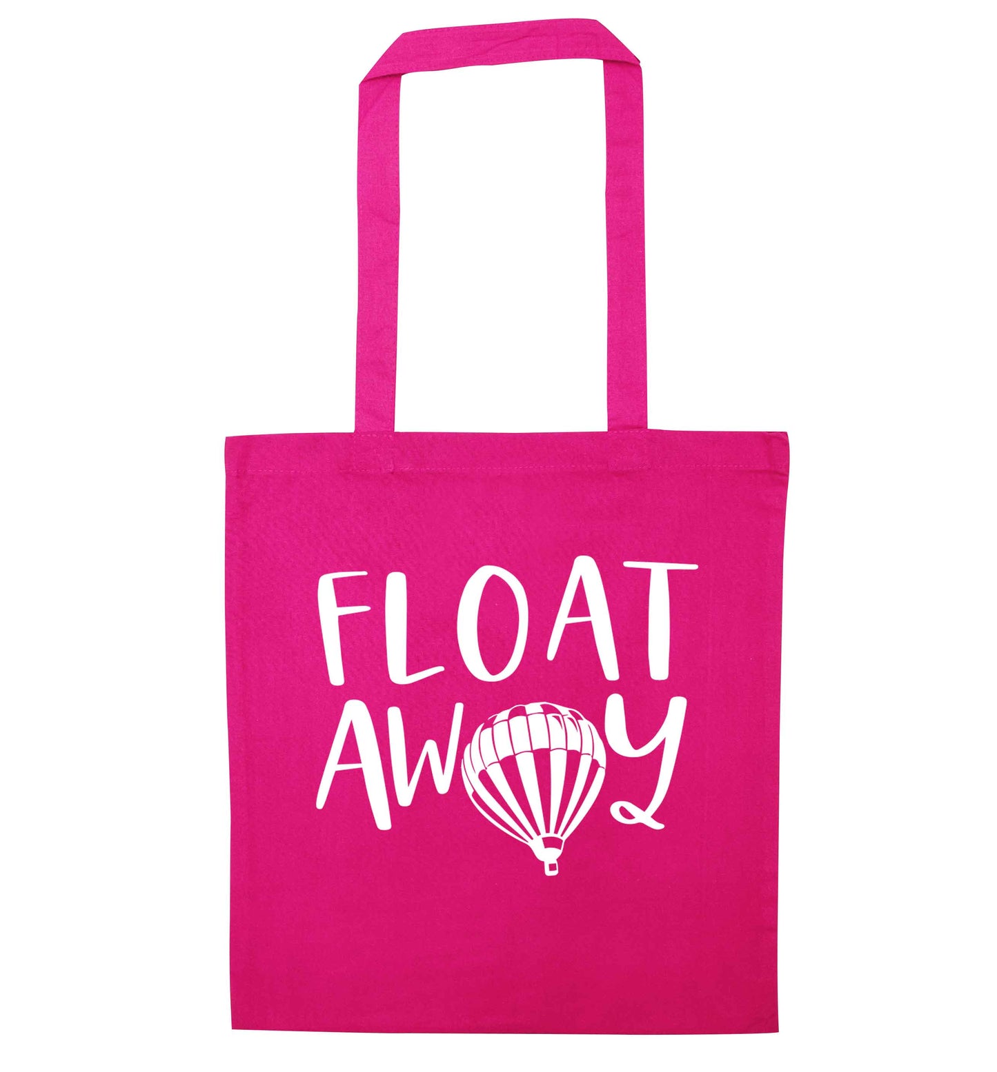 Float away pink tote bag