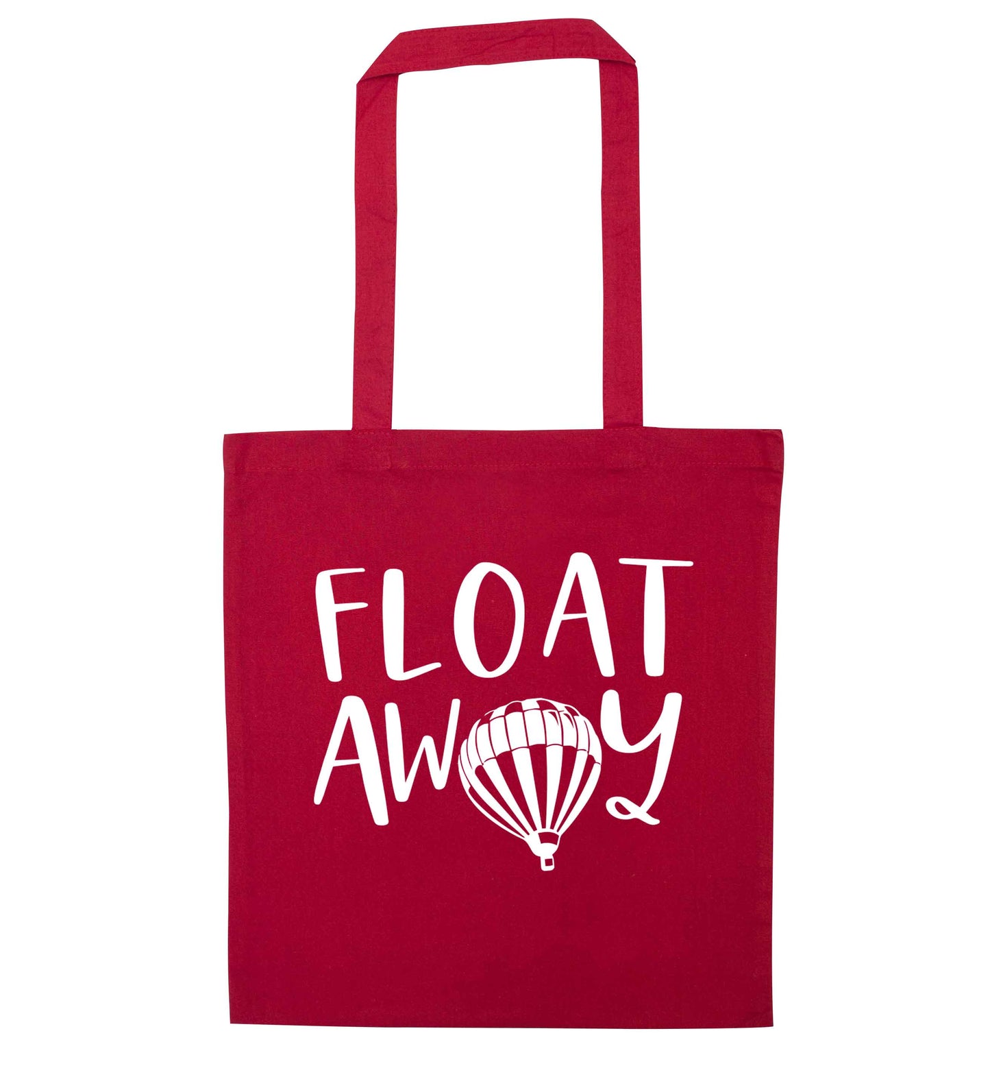 Float away red tote bag