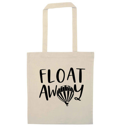 Float away natural tote bag