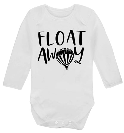 Float away Baby Vest long sleeved white 6-12 months