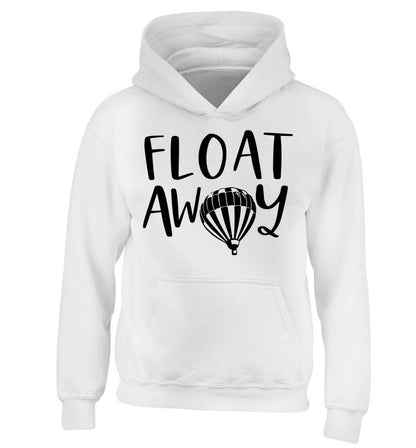 Float away children's white hoodie 12-13 Years