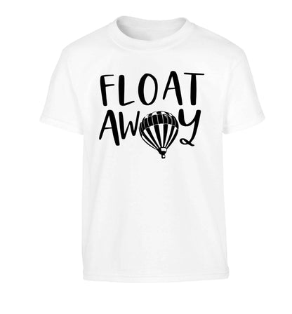 Float away Children's white Tshirt 12-13 Years