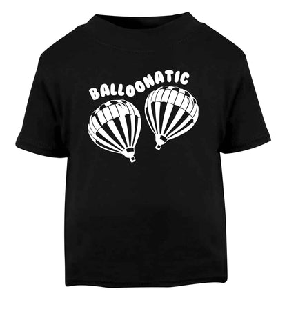 Balloonatic Black Baby Toddler Tshirt 2 years