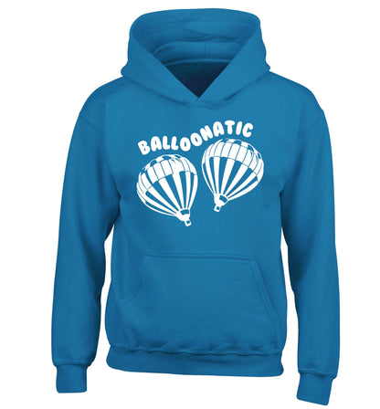 Balloonatic children's blue hoodie 12-13 Years