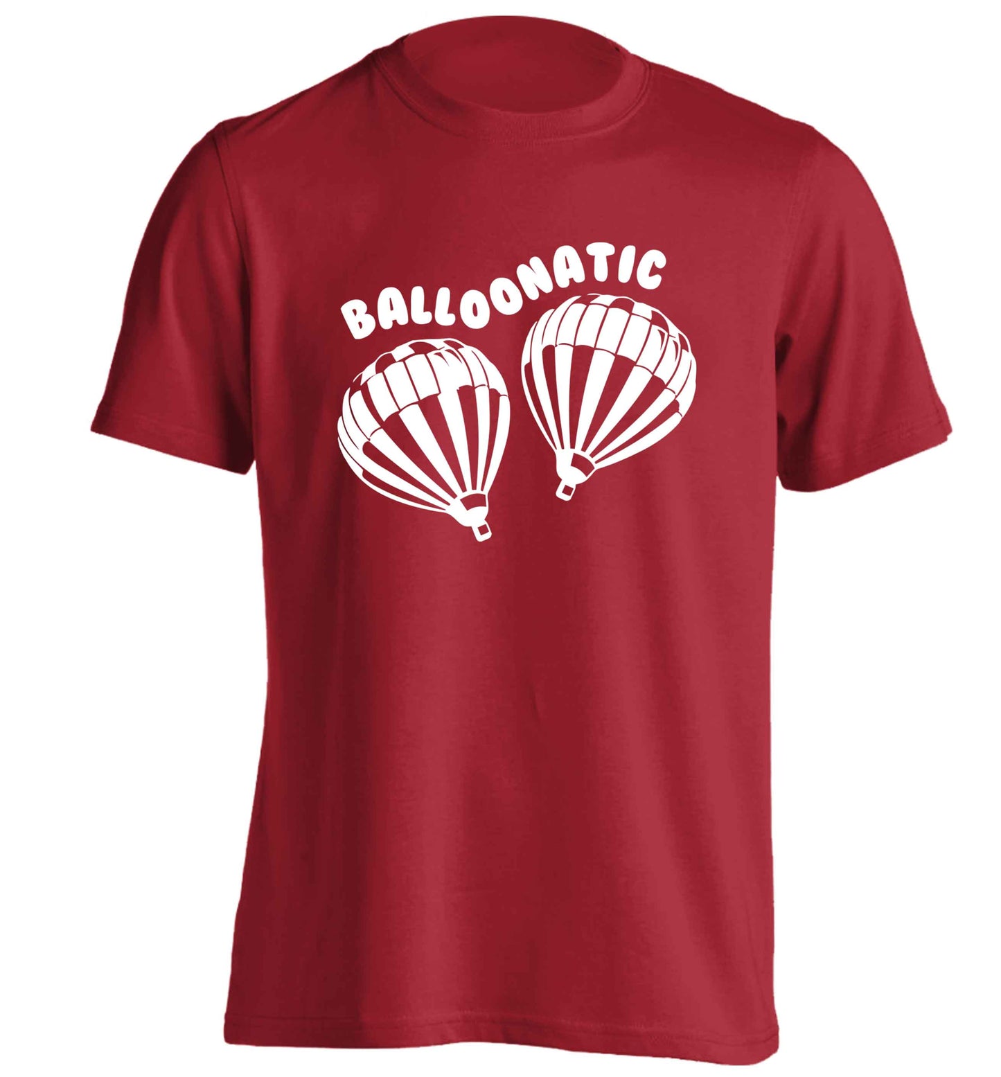 Balloonatic adults unisex red Tshirt 2XL