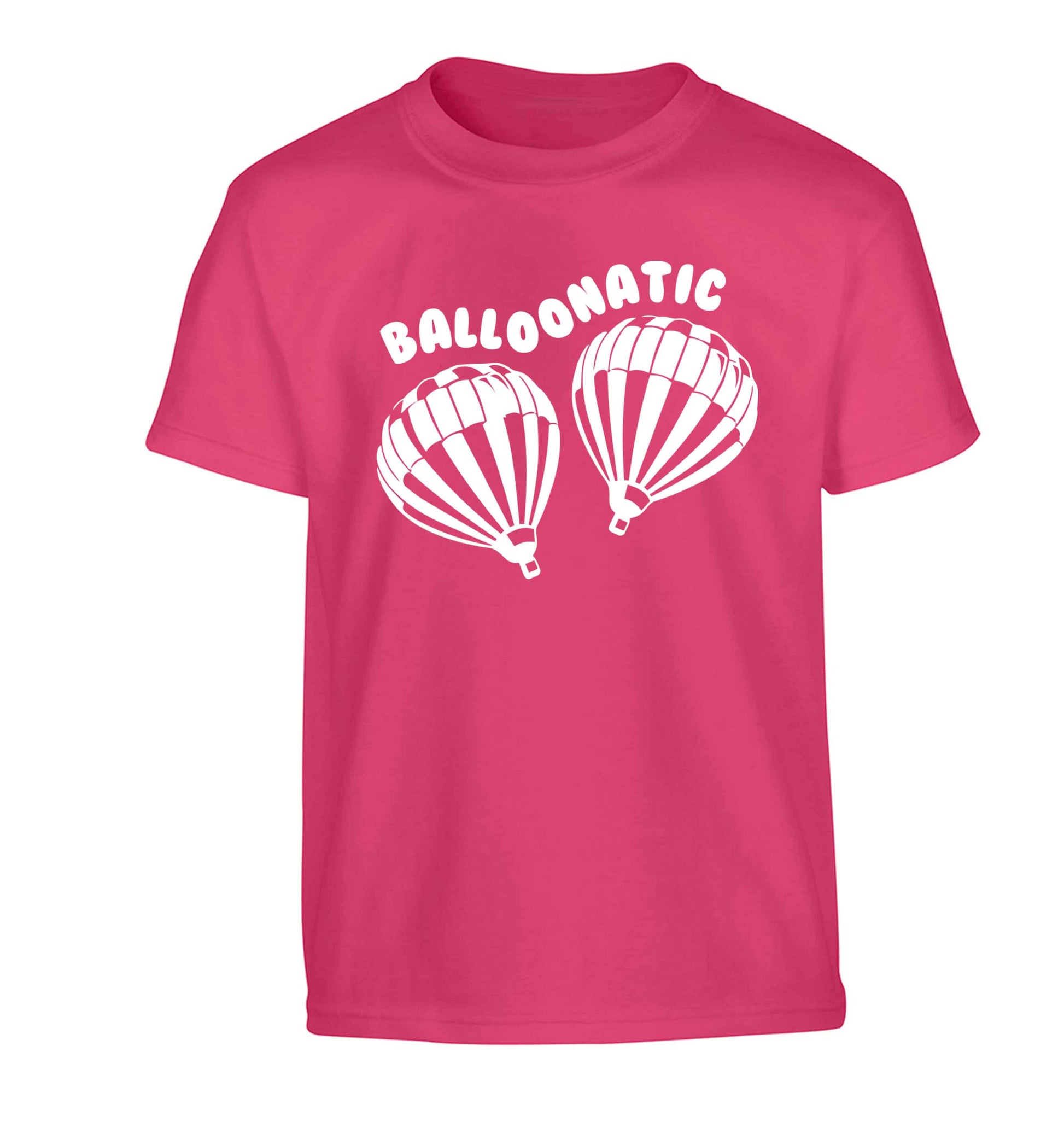 Balloonatic Children's pink Tshirt 12-13 Years
