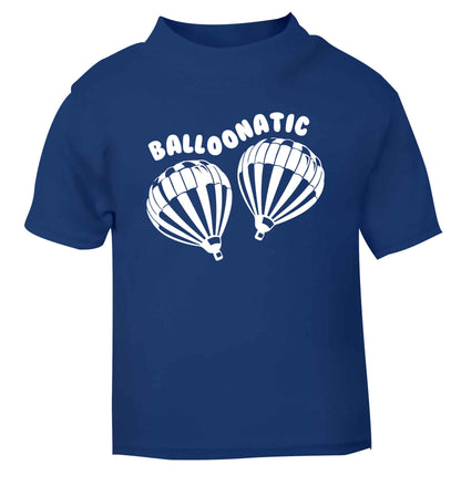 Balloonatic blue Baby Toddler Tshirt 2 Years
