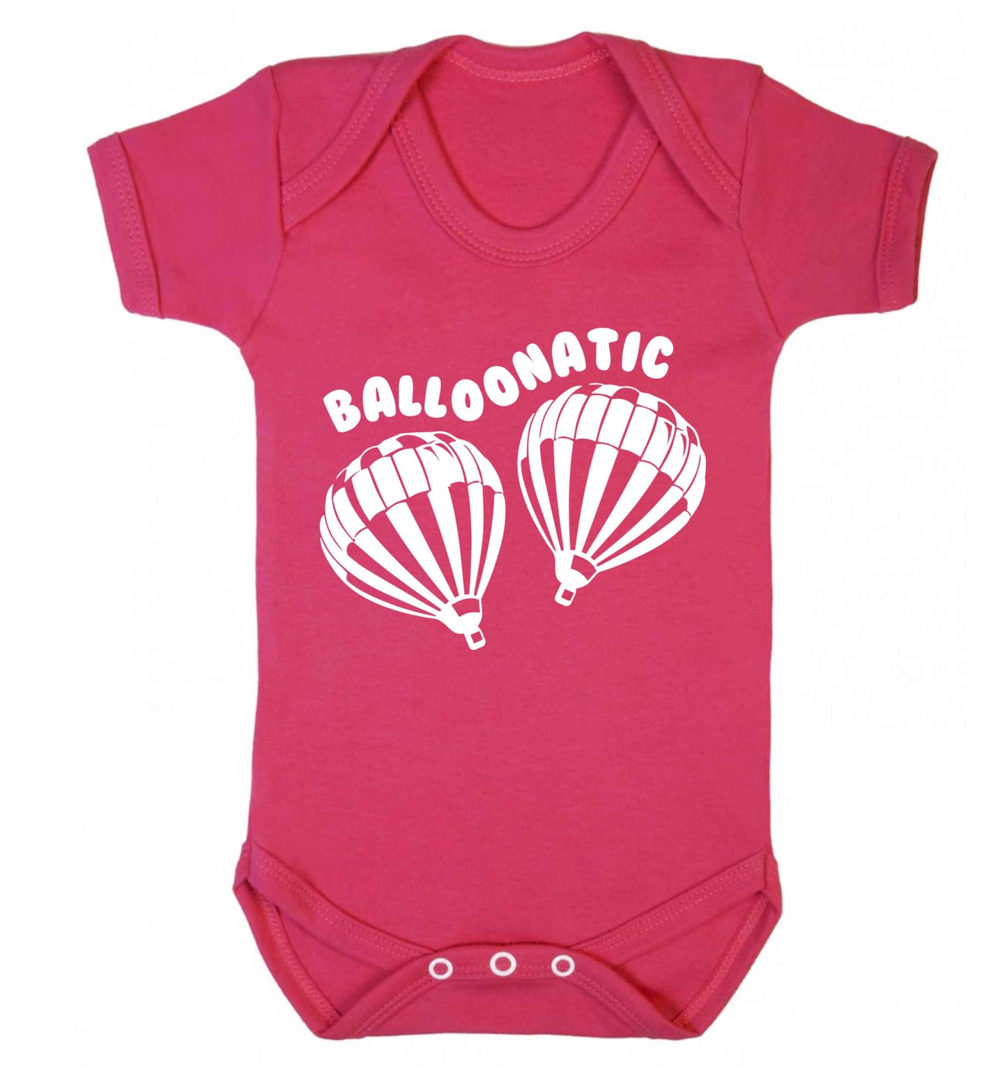Balloonatic Baby Vest dark pink 18-24 months
