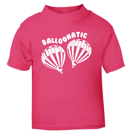 Balloonatic pink Baby Toddler Tshirt 2 Years