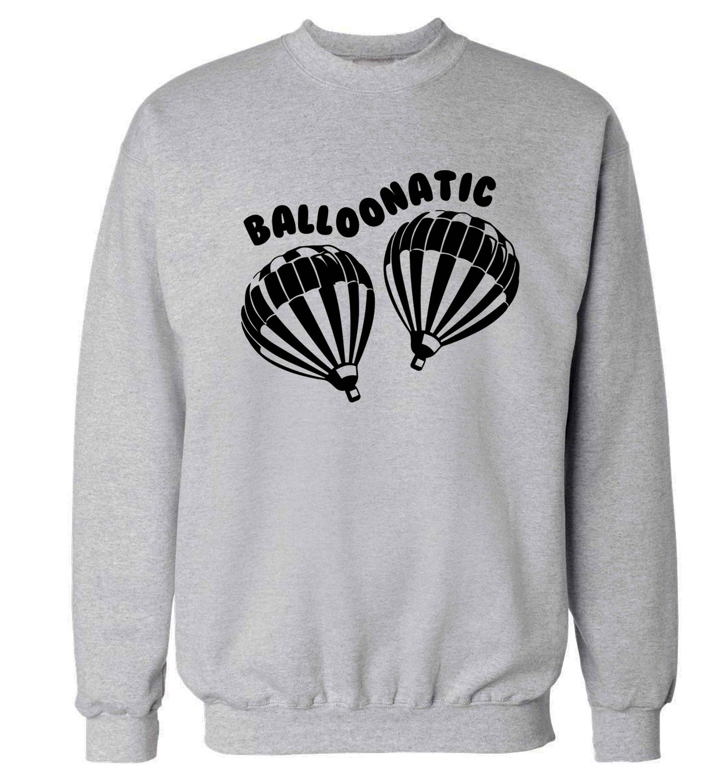Balloonatic Adult's unisex grey Sweater 2XL