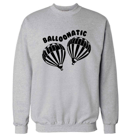 Balloonatic Adult's unisex grey Sweater 2XL