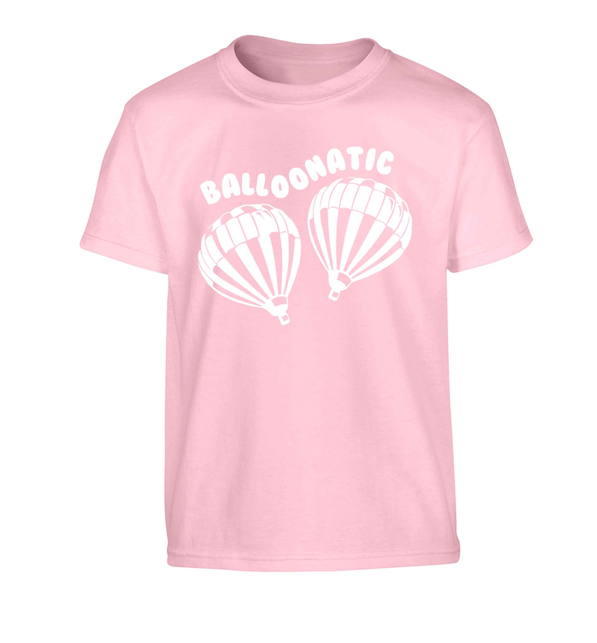 Balloonatic Children's light pink Tshirt 12-13 Years