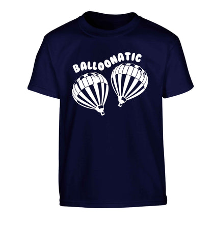 Balloonatic Children's navy Tshirt 12-13 Years