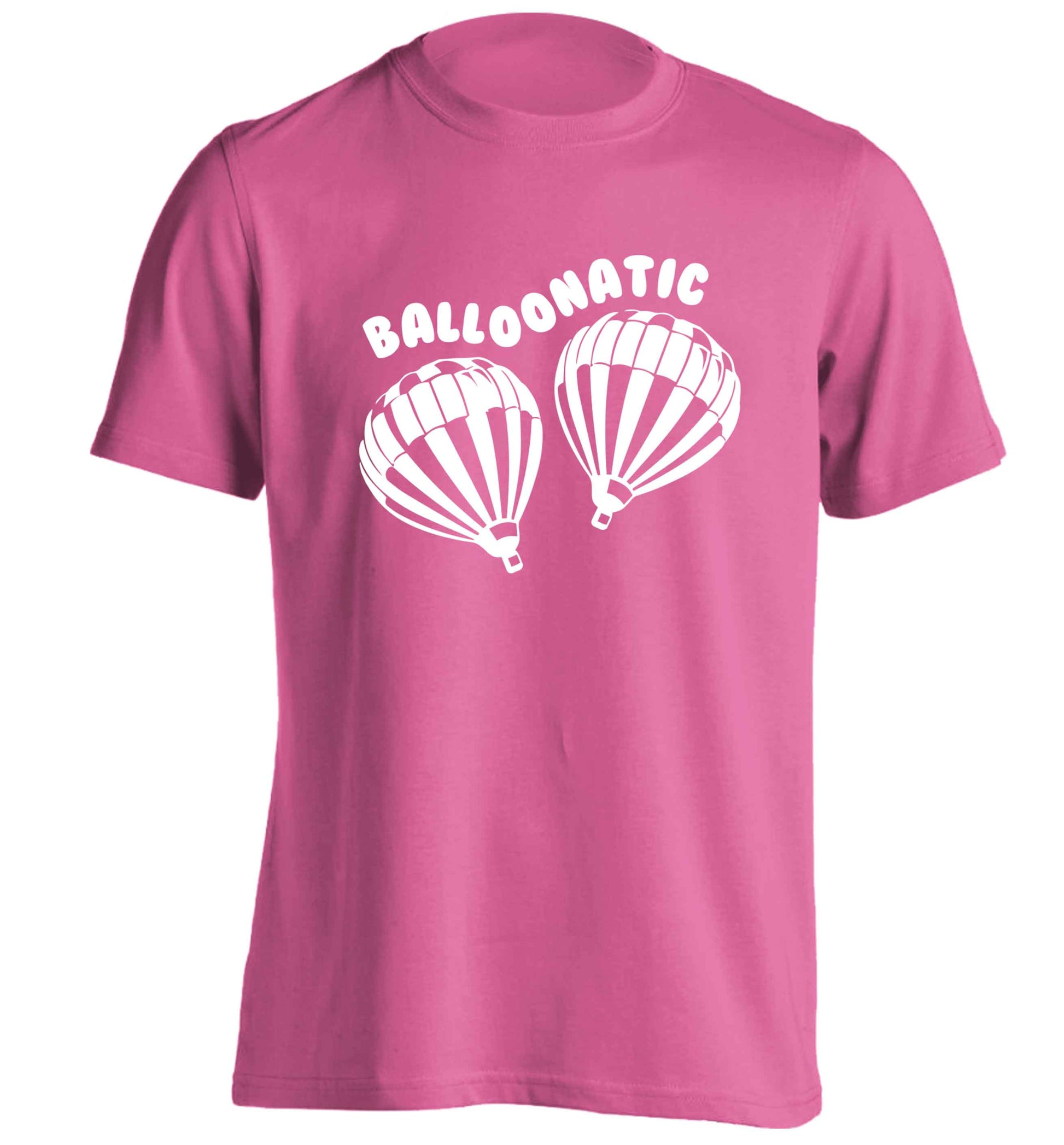 Balloonatic adults unisex pink Tshirt 2XL