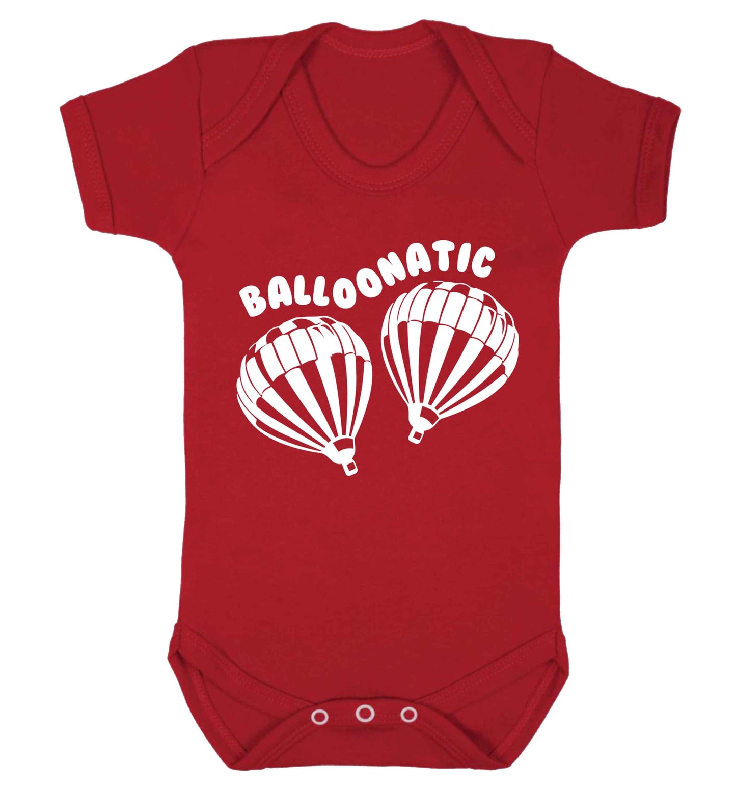 Balloonatic Baby Vest red 18-24 months
