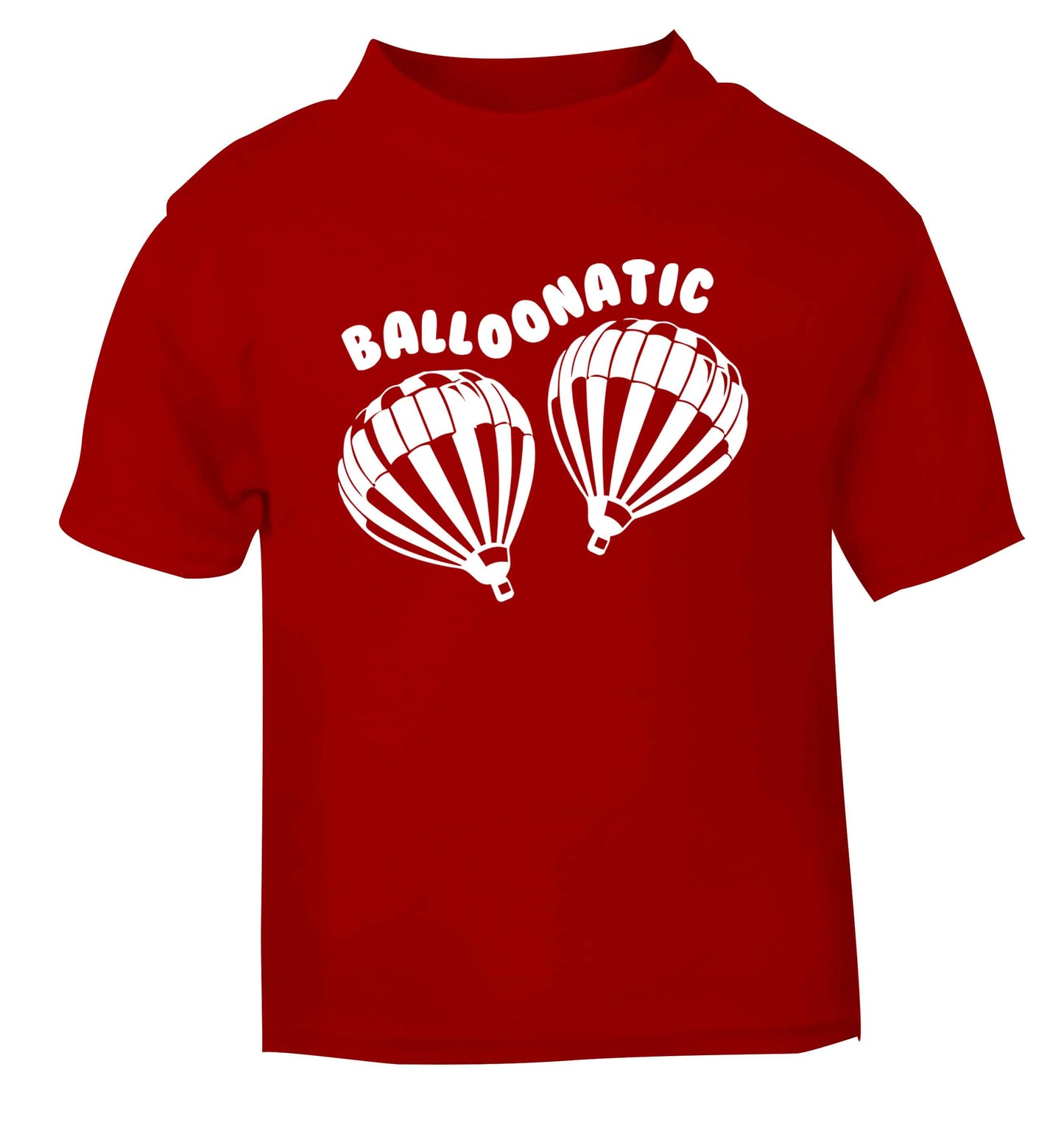 Balloonatic red Baby Toddler Tshirt 2 Years