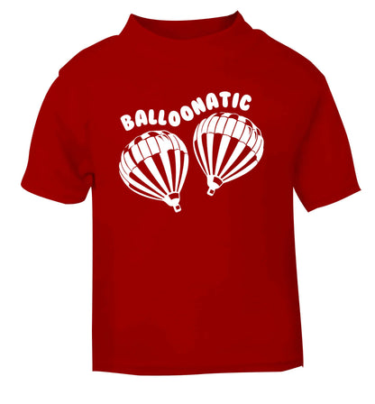 Balloonatic red Baby Toddler Tshirt 2 Years