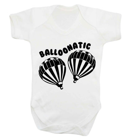 Balloonatic Baby Vest white 18-24 months