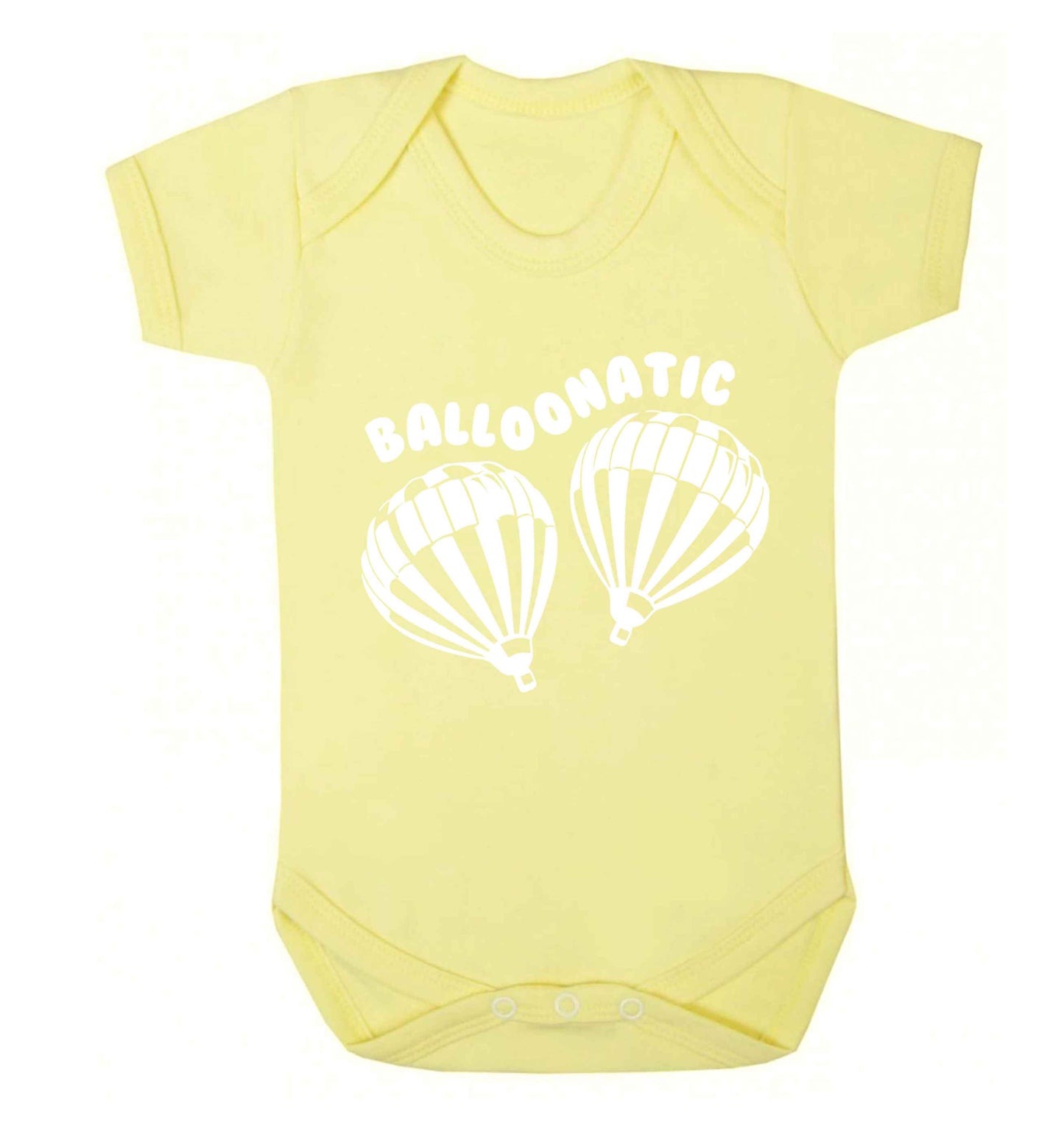 Balloonatic Baby Vest pale yellow 18-24 months