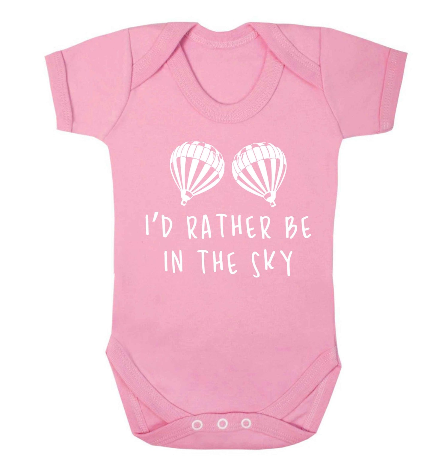 My head is in the clouds Baby Vest pale pink 18-24 months