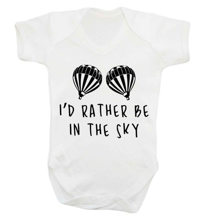 My head is in the clouds Baby Vest white 18-24 months