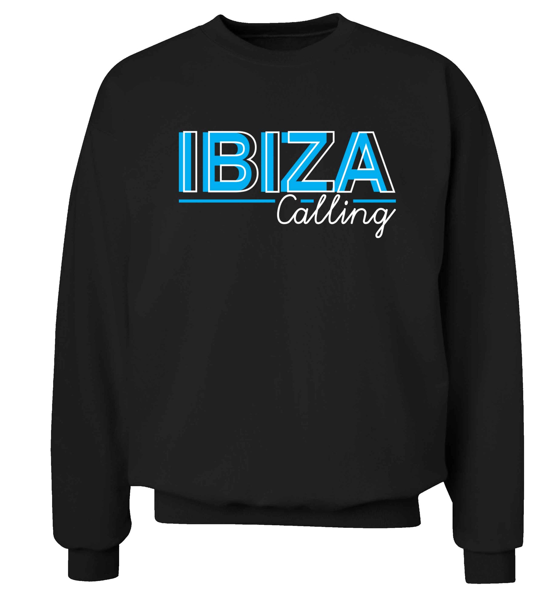 Ibiza calling Adult's unisex black Sweater 2XL