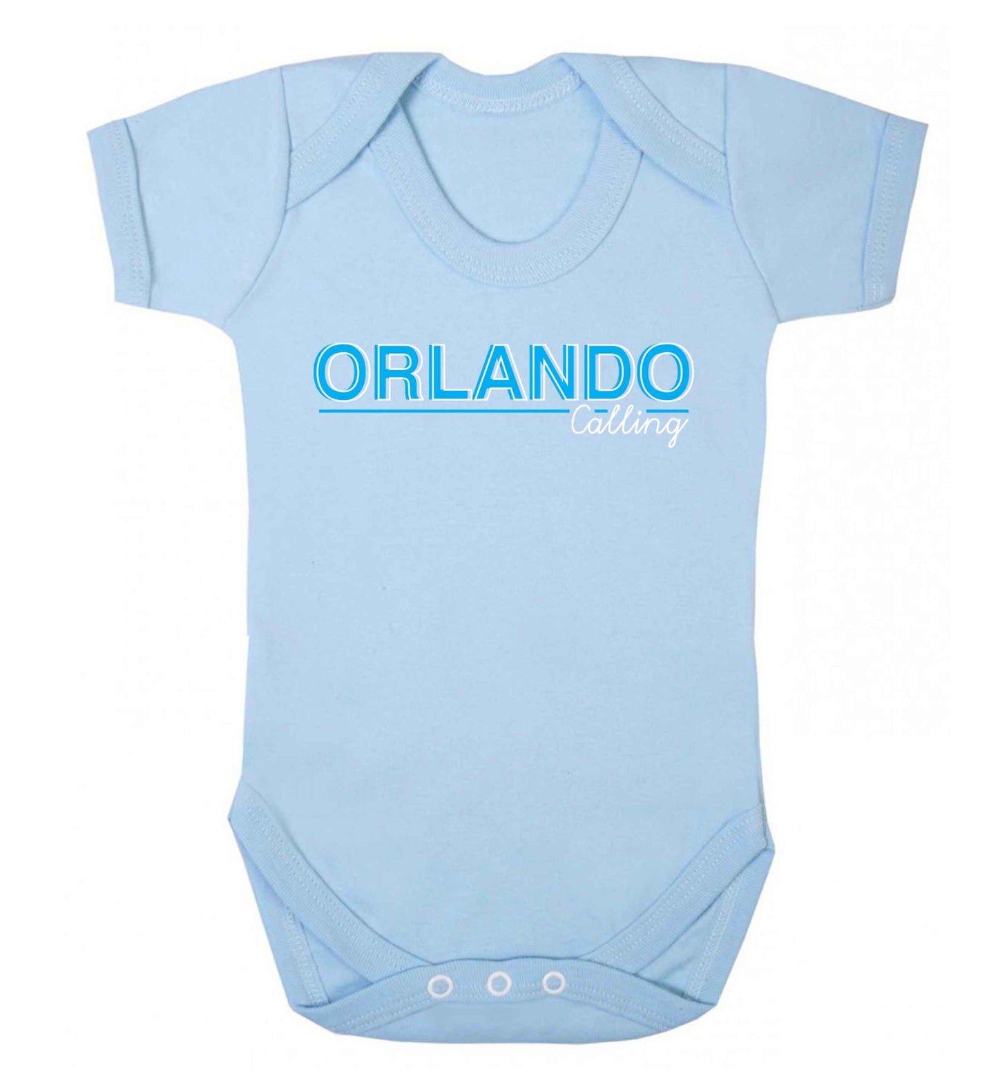 Orlando calling Baby Vest pale blue 18-24 months