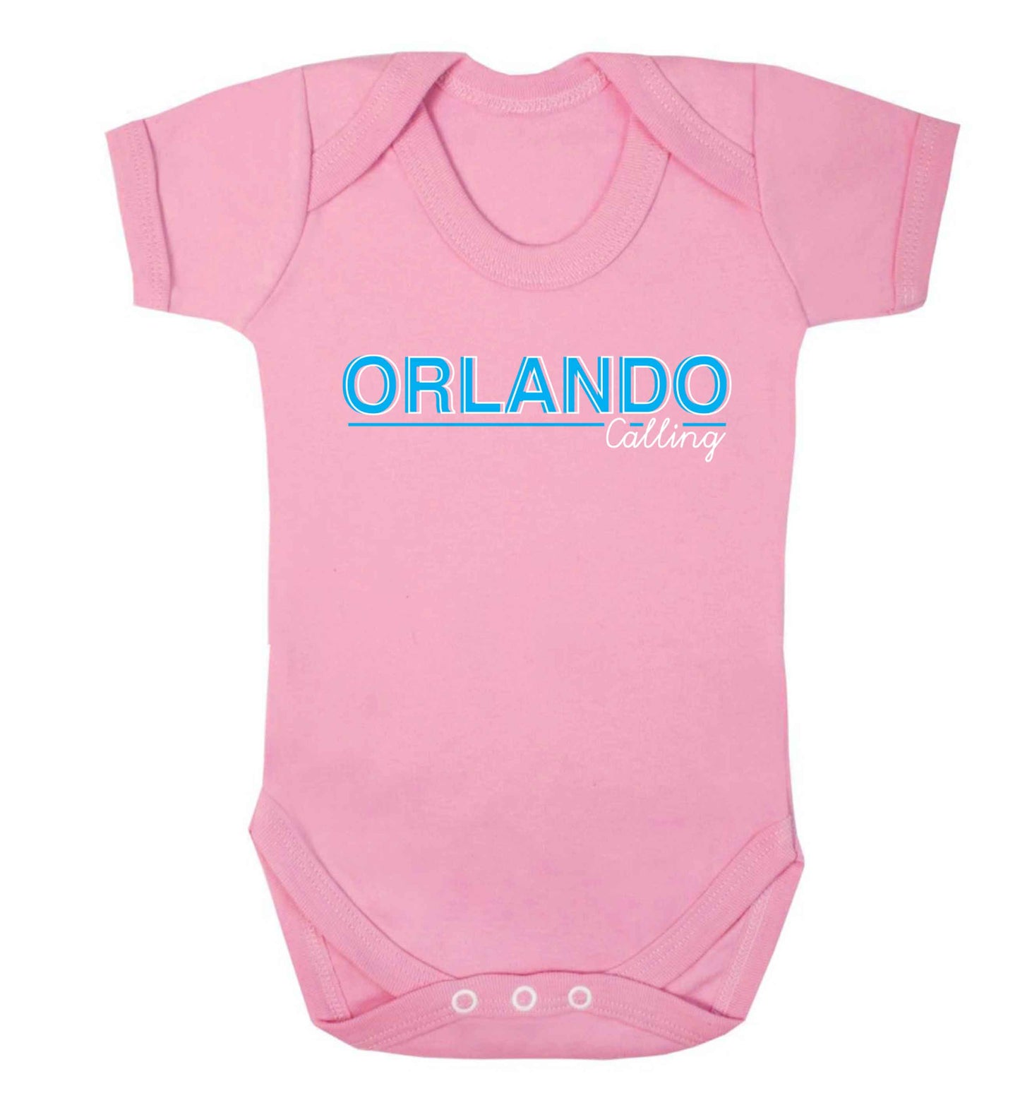 Orlando calling Baby Vest pale pink 18-24 months