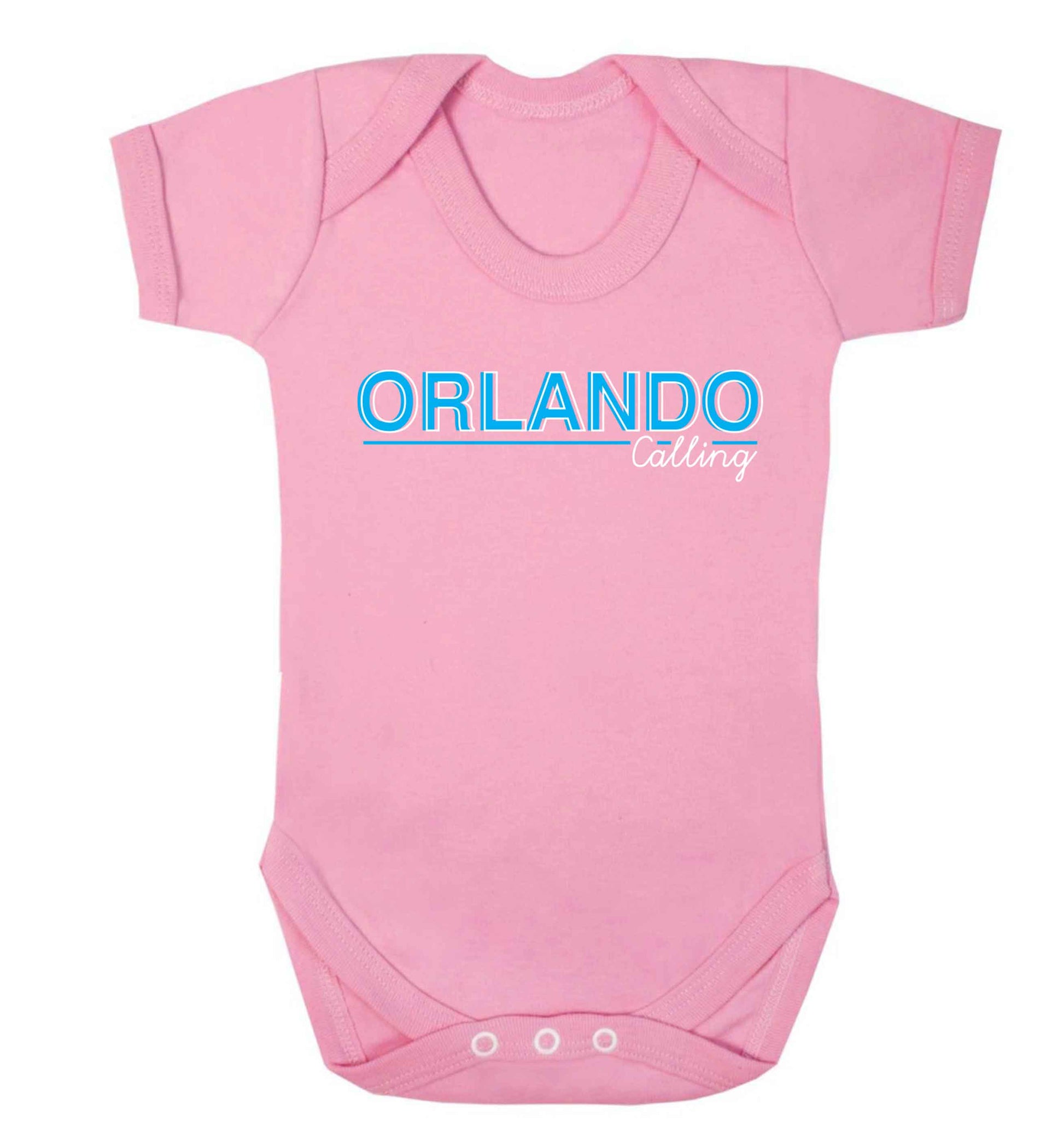Orlando calling Baby Vest pale pink 18-24 months