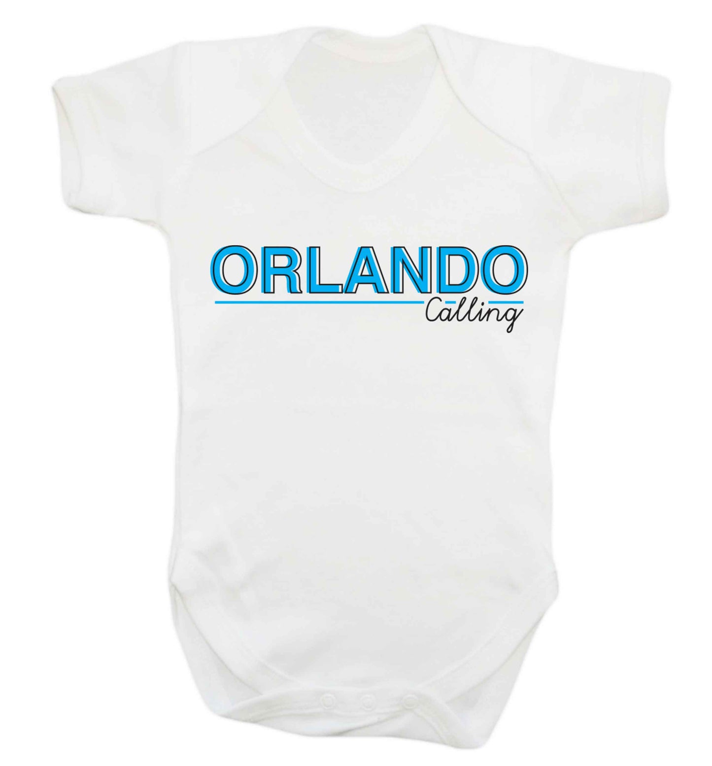 Orlando calling Baby Vest white 18-24 months