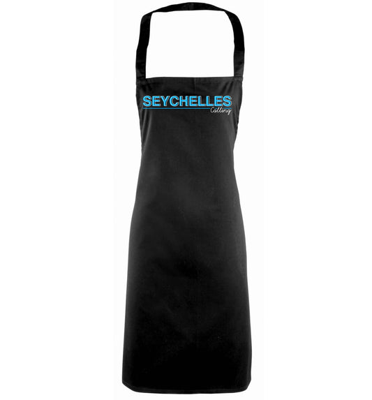 Seychelles calling black apron