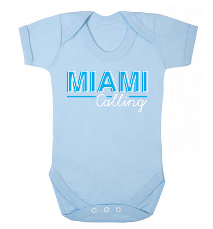 Miami calling Baby Vest pale blue 18-24 months