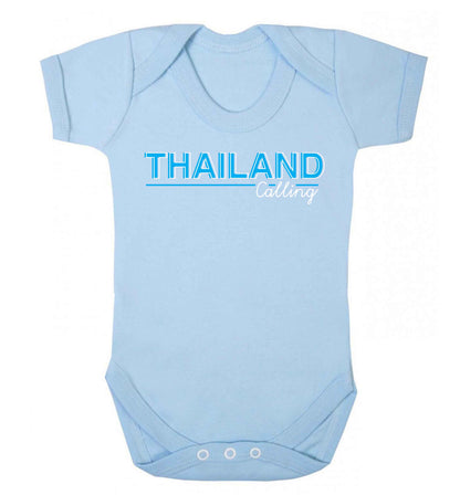 Thailand calling Baby Vest pale blue 18-24 months